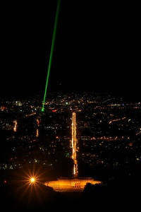 Blick auf Kassel vom Herkules