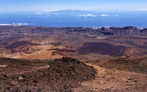 Blick vom Teide...