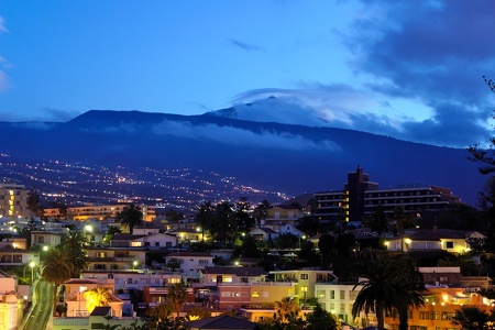 Puerto de la Cruz nachts