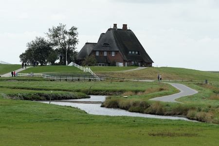 Kirchwarft Hallig Hooge