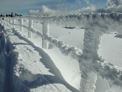 eiskalt... - auf dem Brocken / Harz