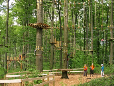 climbing forest  -  im Kletterwald Kassel