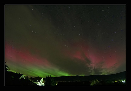 Polarlicht in Schauenburg Hoof