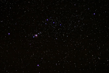 Sternenhimmel - starry sky - m42 Orion Nebel