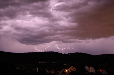 Gewitter-Nacht in Schauenburg Hoof