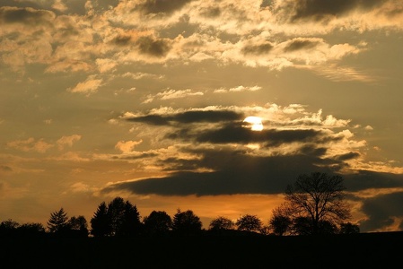 Abendwolken