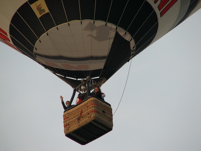 Heißluft-Ballon