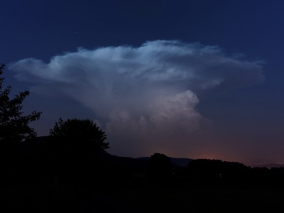 Gewitterzelle über Eschwege