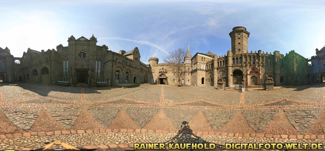 360°-Pano Löwenburg / Castle "Löwenburg"