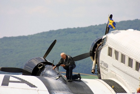 JU 52 Zustand geprüft