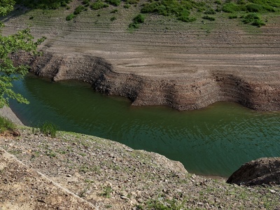 leerer Edersee