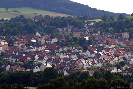 Blick auf Schauenburg-Hoof