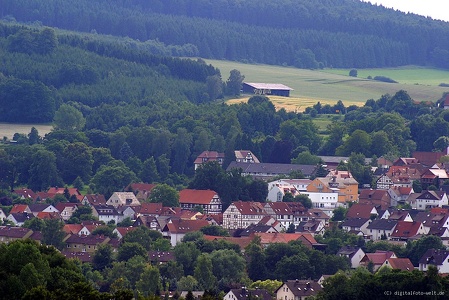 Blick auf Schauenburg-Hoof
