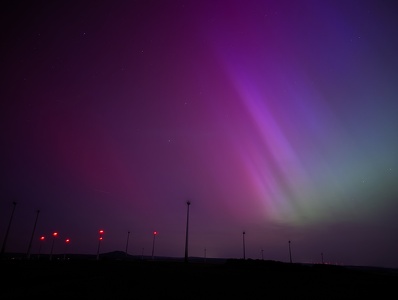 Polarlicht am 11. Mai 2024